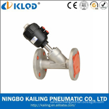 Big Size Pneumatic Angle Seat Valve DN80